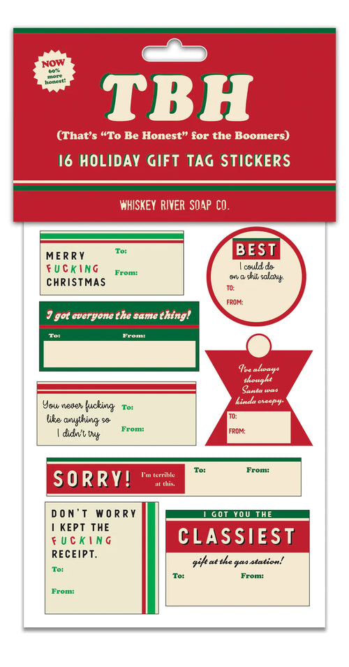 TBH Holiday Gift Tags (Multiple Options)