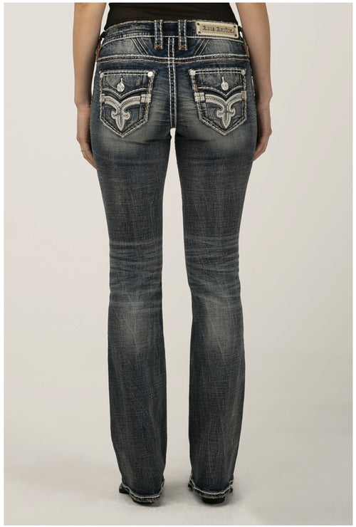 *PVM* Rock Revival Silken Bootcut Jeans