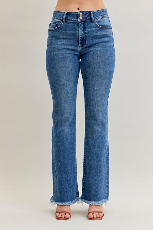 Judy Blue Sierra Bootcut Jeans (Medium Wash)