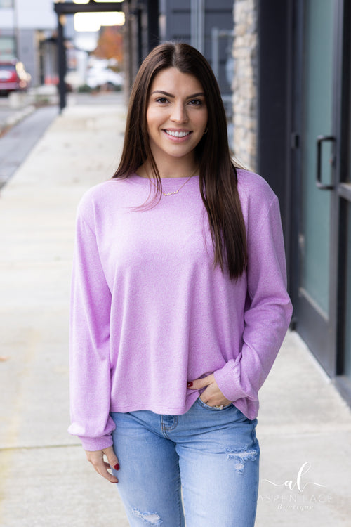 Rayella Top (Bright Mauve)