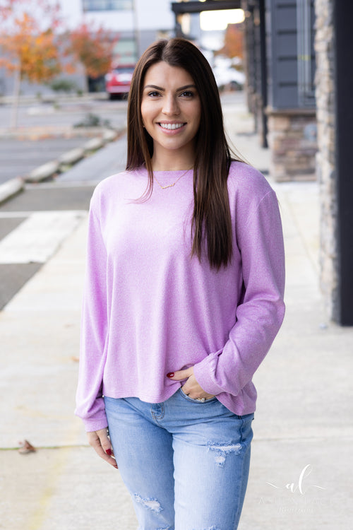 Rayella Top (Bright Mauve)