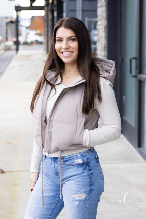 Amanda Vest (Taupe)