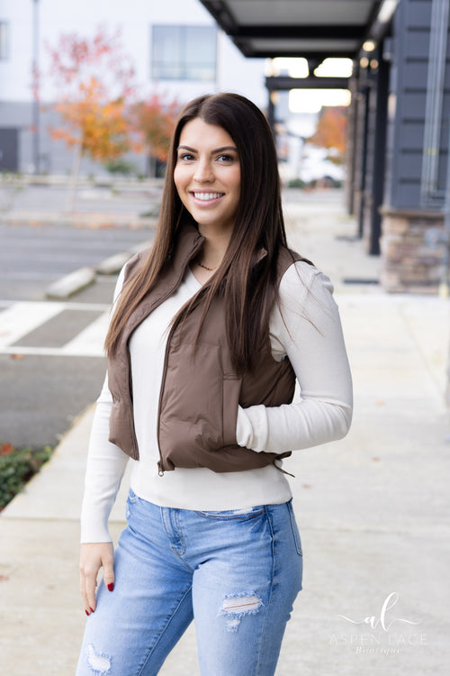 Ashley Vest (Chocolate)