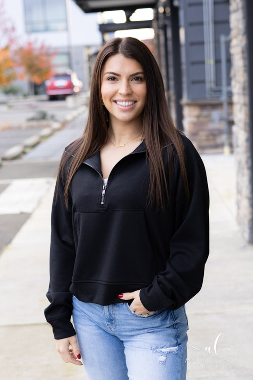 Maya Scuba HalfZip (Black)