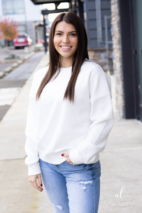 Lainey Sweatshirt (Off White)