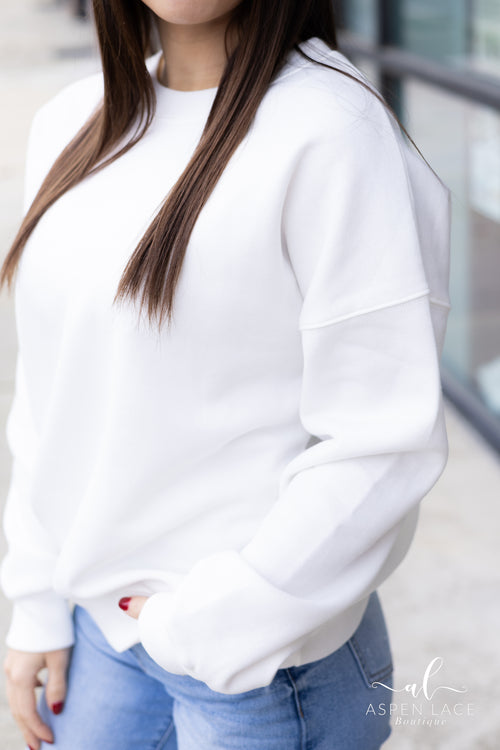 Lainey Sweatshirt (Off White)