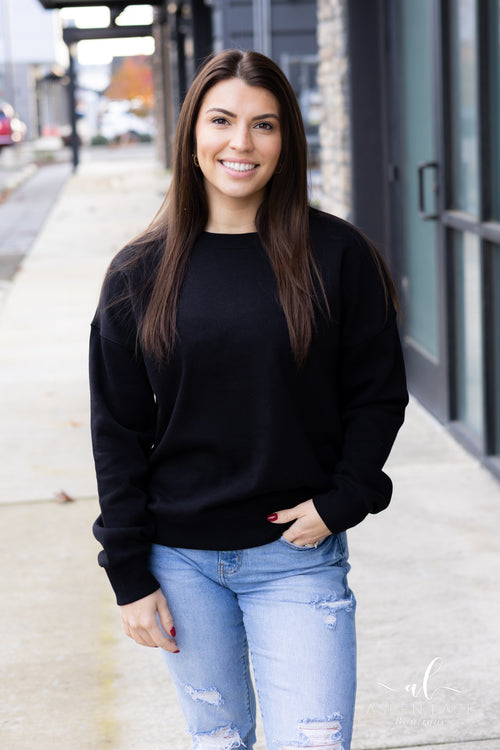 Lainey Sweatshirt (Black)