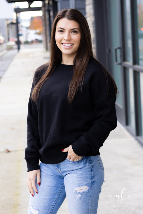 Lainey Sweatshirt (Black)