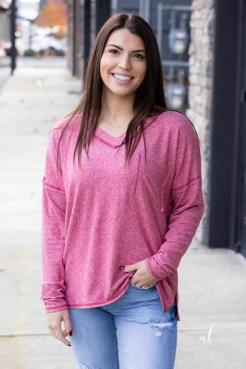 Victoria Top (Dark Red)