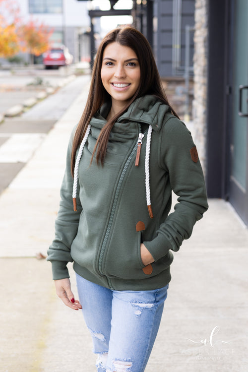 Wanakome Hestia Sweatshirt (Moss Green DD)