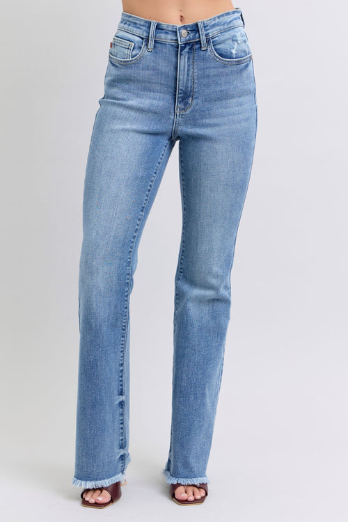 Judy Blue Celeste Bootcut Jeans (Medium Wash)
