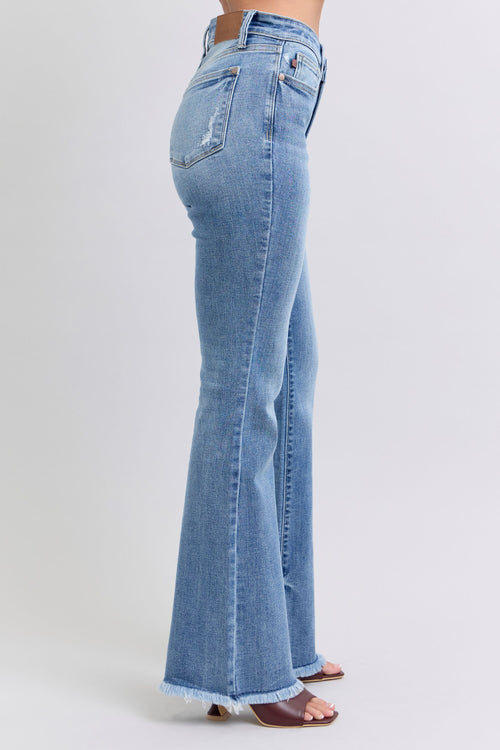 Judy Blue Celeste Bootcut Jeans (Medium Wash)