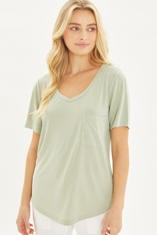 *Outlet* Corrine Top (Moss)
