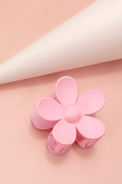 Matte Flower Claw Clips (Multiple Colors)