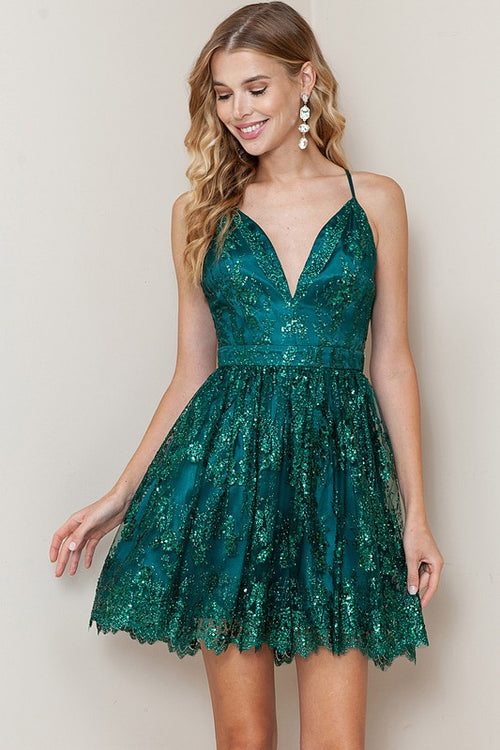 Emelia Dress (Emerald) *FINAL SALE*