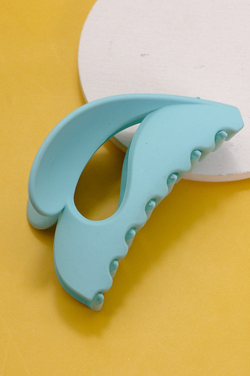 Matte Teardrop Heart Claw Clips (Multiple Colors)