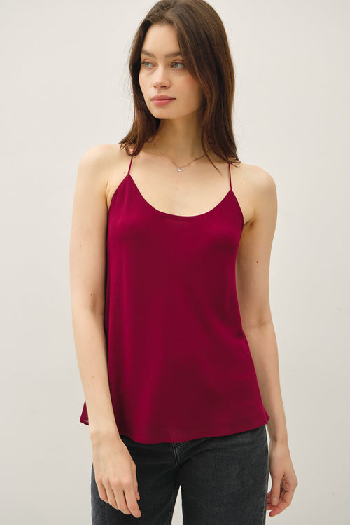Tiara Camisole (Wine)