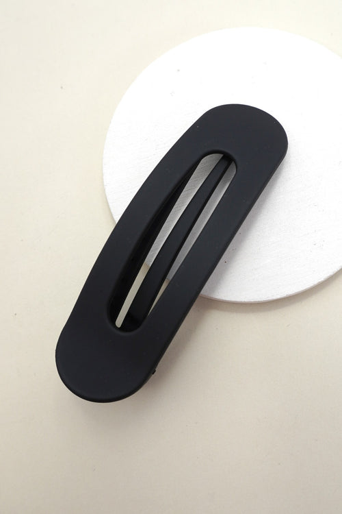 Large Oval Flat Claw Clips (Multiple Options)