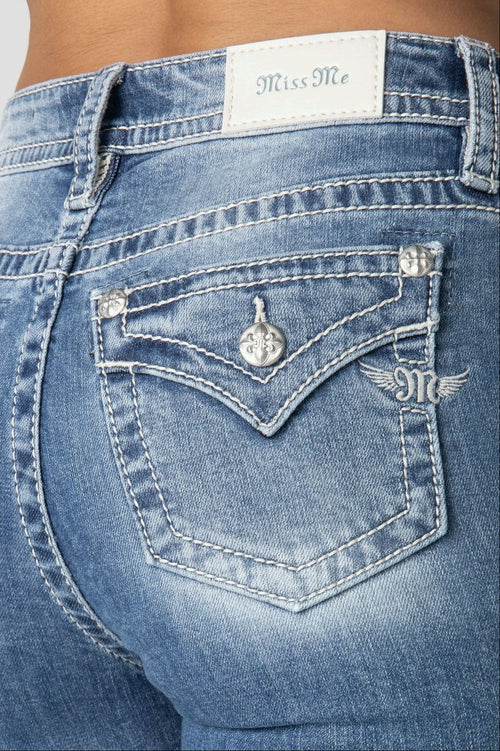 Miss Me Simple Bootcut Jeans
