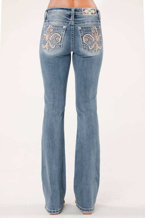 Miss Me Vibrant Bootcut Jeans