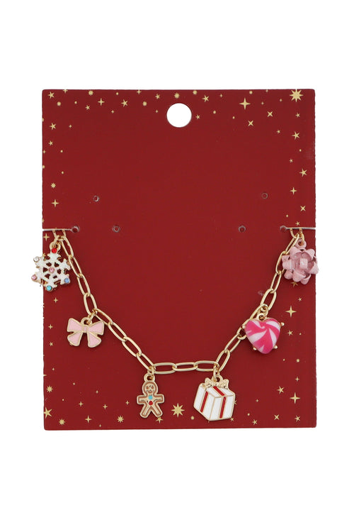 Christmas Gift Charm Bracelet