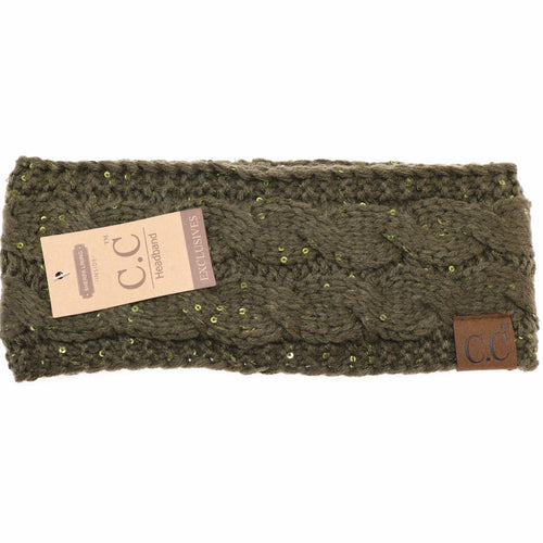 Sequin CC Headwrap (Multiple Colors)