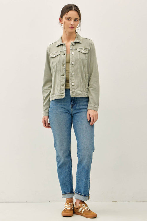 Sasha Trucker Jacket (Fern)