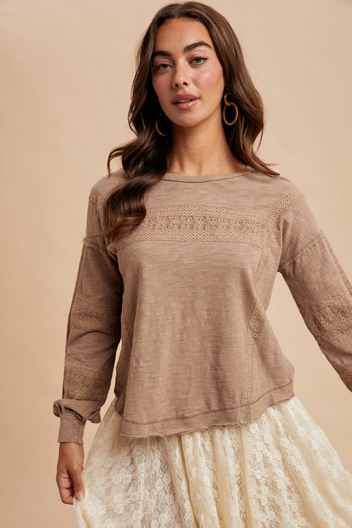 Georgia Top (Taupe)