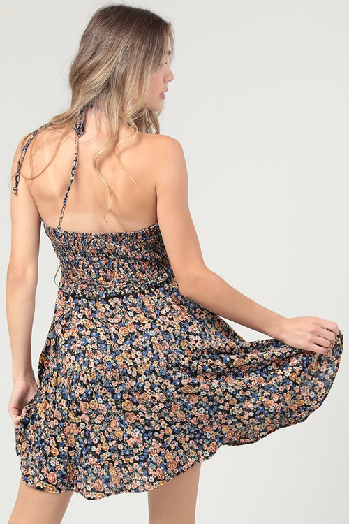 Brooke Mini Dress (Black)