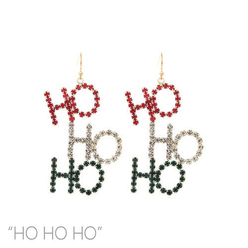 Ho, Ho, Ho Earrings