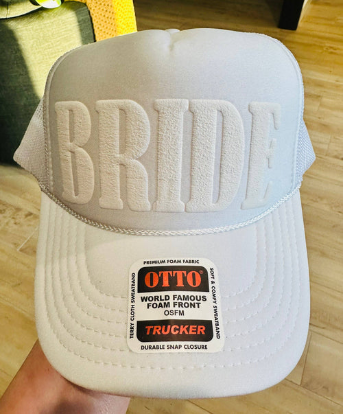 Bride Trucker Hat (White)