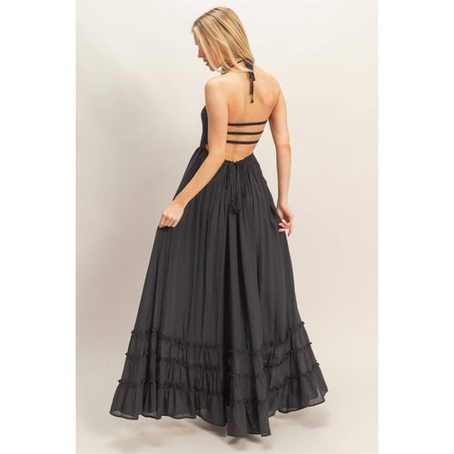 Elysse Maxi Dress (Black)