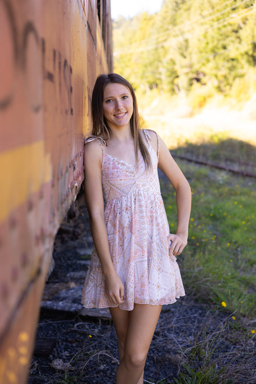 Winny Boho Dress (Ivory)