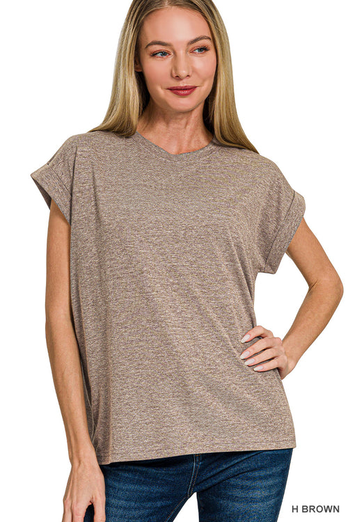Alma Top (Heather Brown)