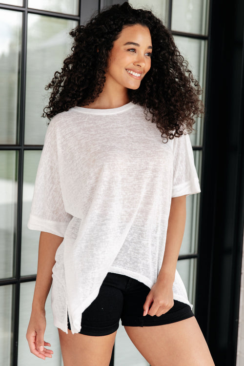 *Online Exclusive* Continue On Oversized Tunic