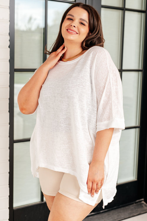 *Online Exclusive* Continue On Oversized Tunic