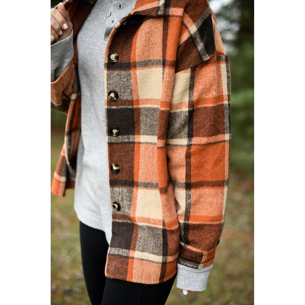 Claire Shacket (Rust) – Aspen Lace Boutique