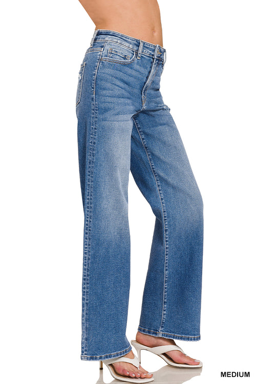 Cory Straight Leg Jeans (Medium Wash)