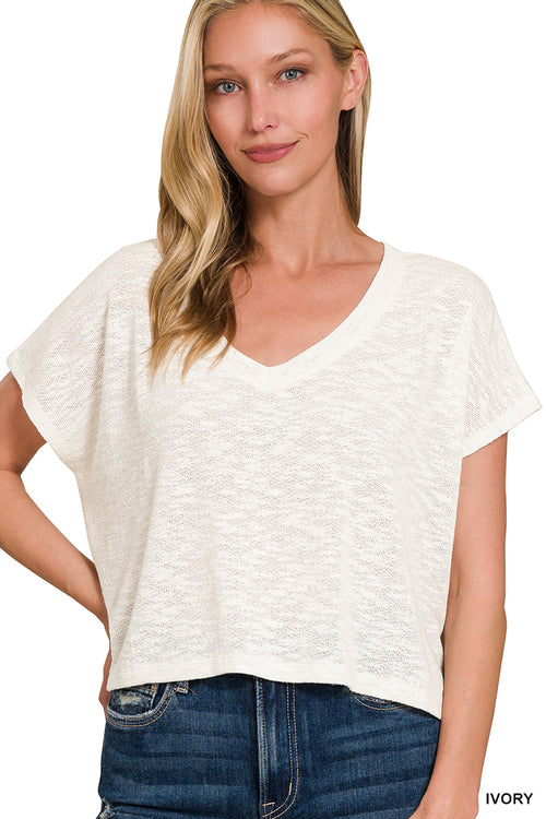 Sarina Top (Ivory)