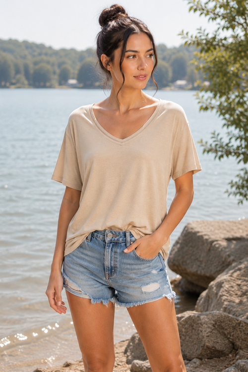 Dora Top (Latte)
