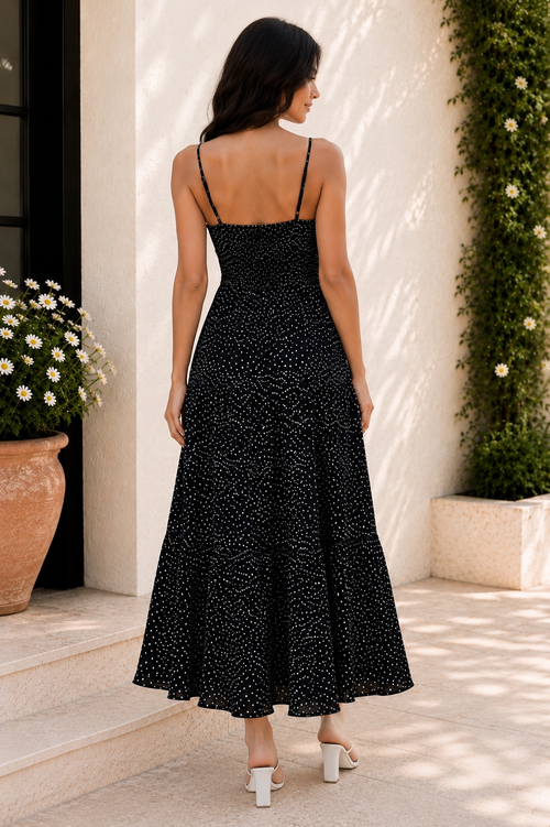 Gemma Maxi Dress (Black)