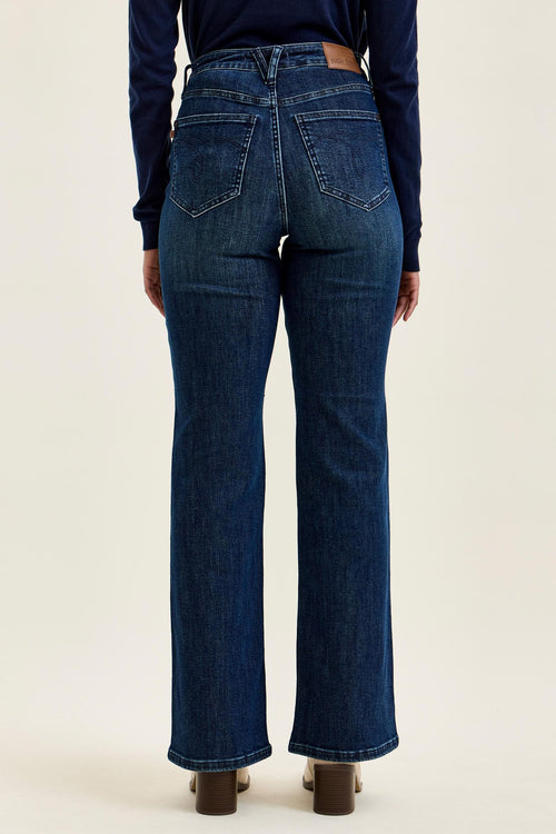 Myah Judy Blue Bootcut Jeans (Dark Wash)