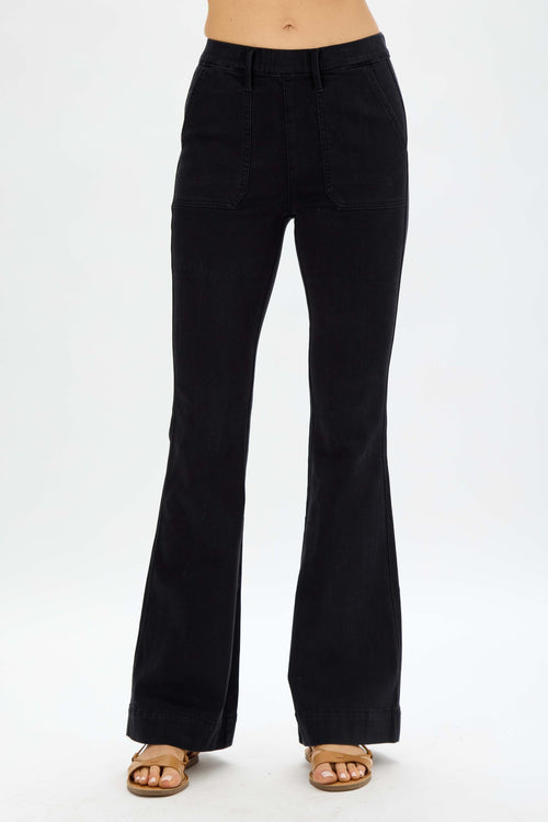 Viv Flare Judy Blue Jeans (Black)
