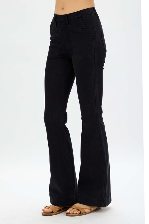 Viv Flare Judy Blue Jeans (Black)