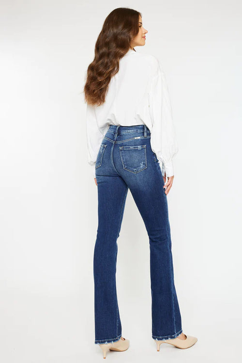 Jennifer Bootcut KanCan Jeans (Dark Wash)