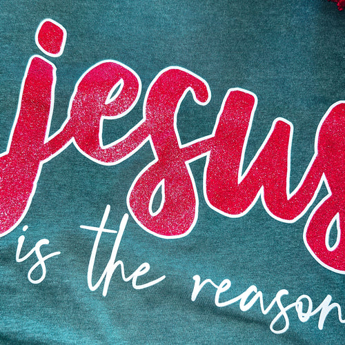 *PVM* Jesus is the Reason Tshirt (Green)