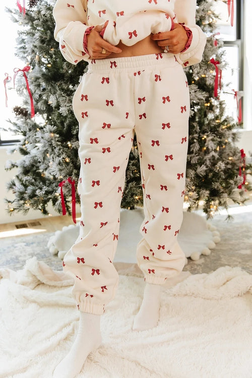 Ampersand Comfort Zone Joggers (Bundled in Bows)