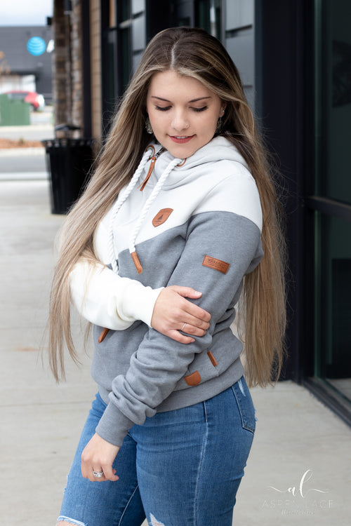 Wanakome Roxy Hoodie (Ash Mix)