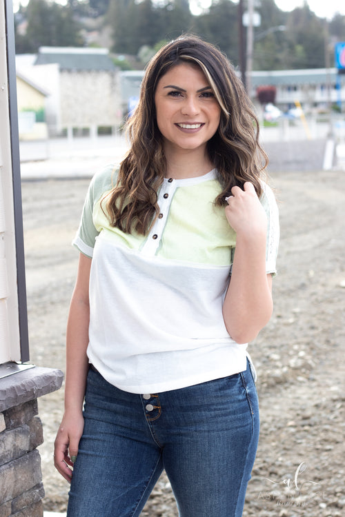 Lanna Top (Mint Green)