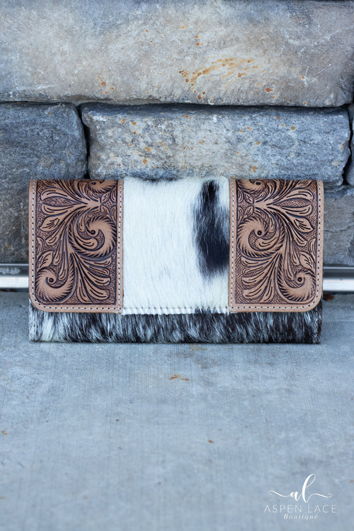 Classic Country Hand Tooled Wallet